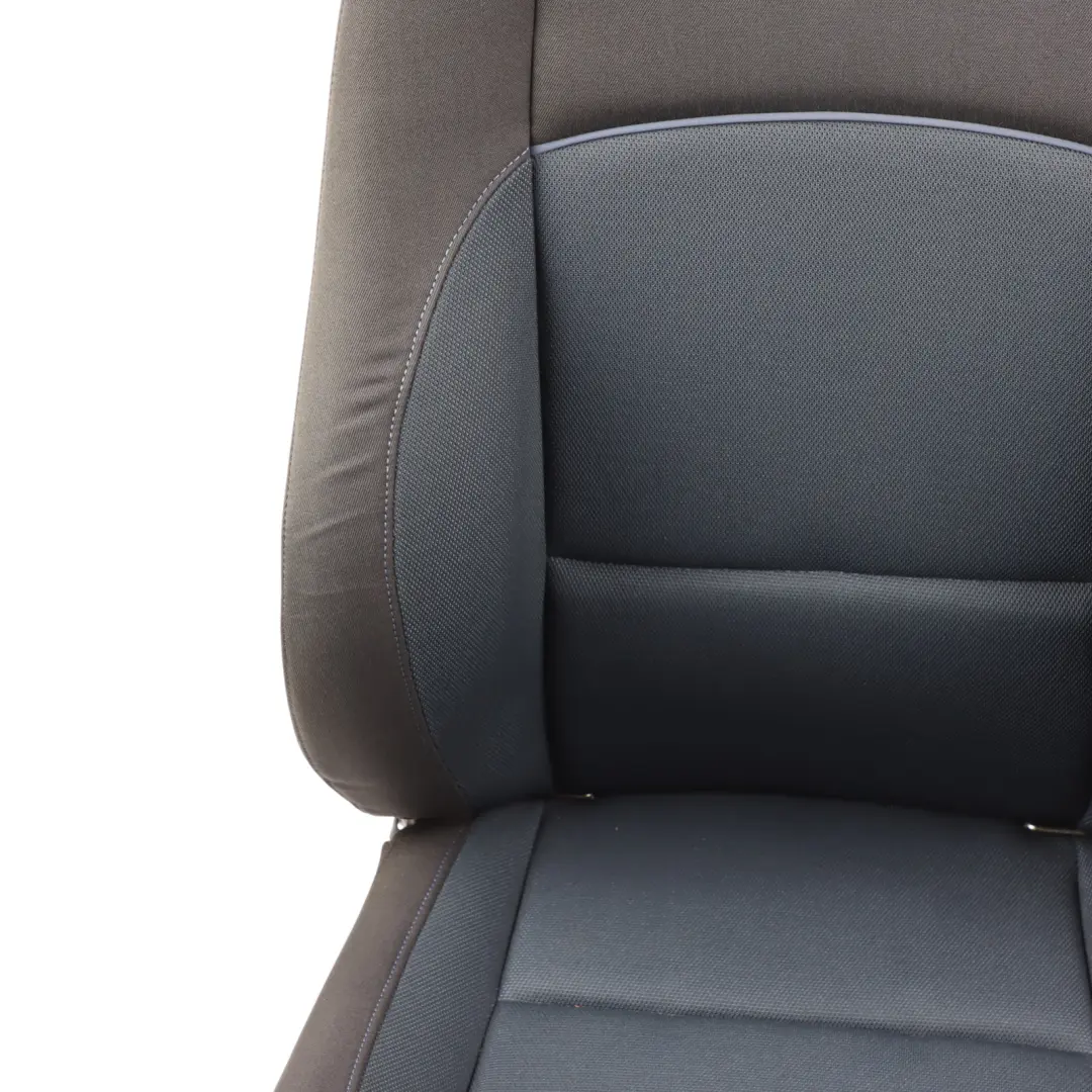 Front Seat M Sport Left N/S Interior Cloth Fabric Network Monaco Blue to BMW E81 with Part number 9124291 BMW E81 Front Seat M Sport Left N/S Interior Cloth Fabric Network Monaco Blue - SKU 9124291-1 - Part number 9124291