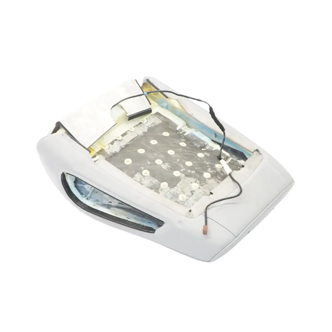 Respaldo asiento delantero cuero calefacción Boston Alaska Gris para BMW E87 LCI con número de pieza 9127338 BMW E87 LCI Respaldo asiento delantero cuero calefacción Boston Alaska Gris - SKU 9127338 - Número de pieza 9127338