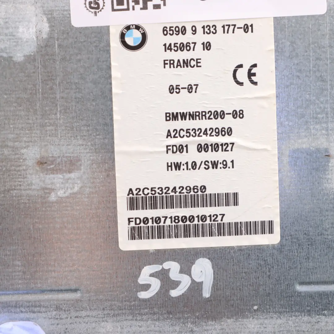 BMW X3 E83 Z4 E85 DVD Player GPS Navi Head System Computer Unit - SKU 9133177 - Part number 9133177