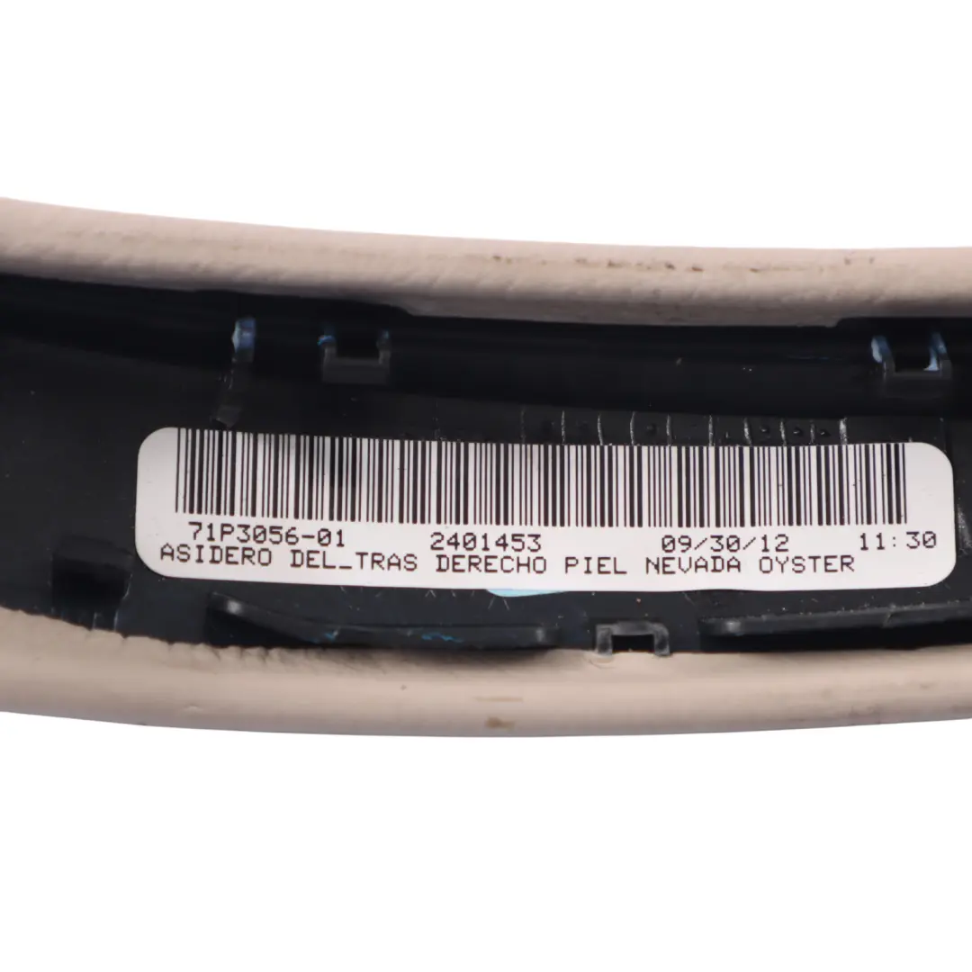 Puerta Trasera Manija Tarjeta Interior Correa Recorte Derecho para BMW E70 con número de pieza 9147660 BMW E70 Puerta Trasera Manija Tarjeta Interior Correa Recorte Derecho - SKU 9147660 - Número de pieza 9147660