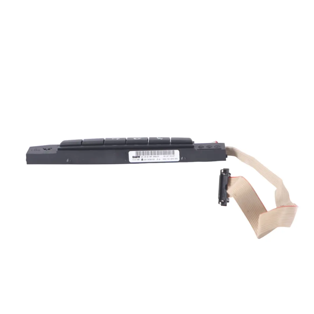BMW E88 Convertible Folding Roof Switch Control Panel - SKU 9181246 - Part number 9181246
