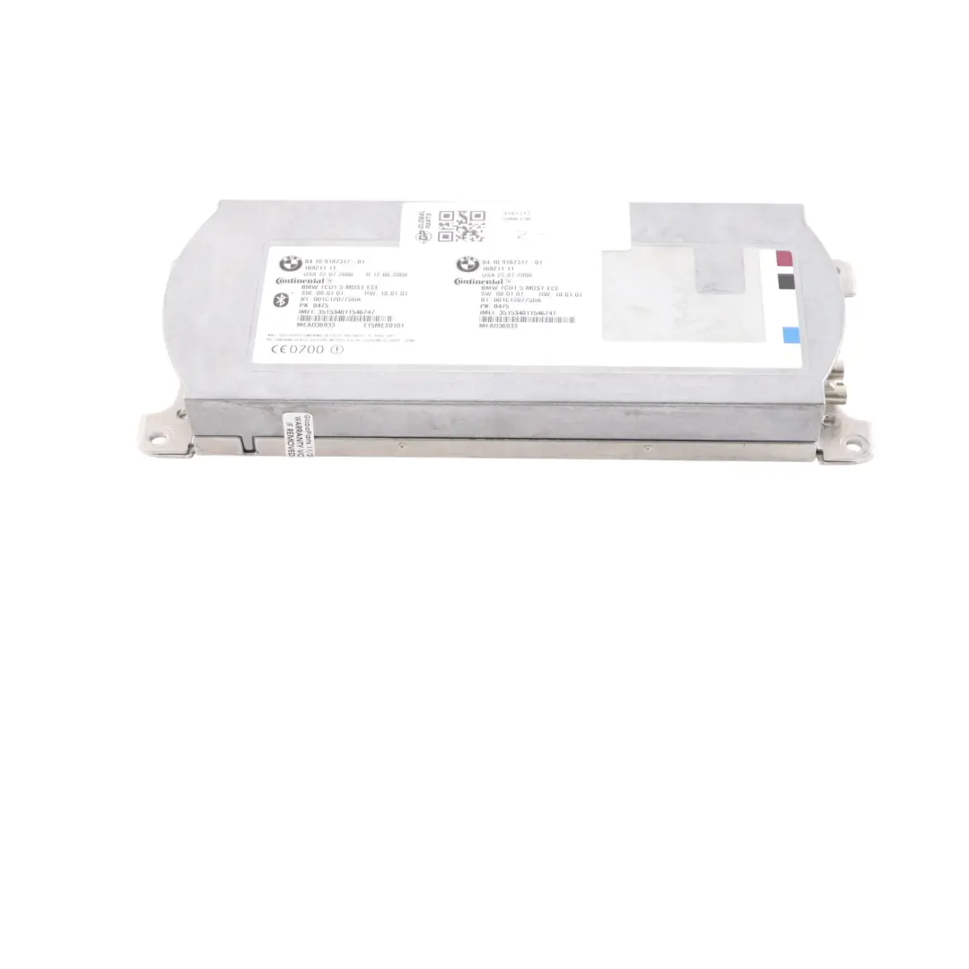 Telematics ECU Control Unit GSM to BMW X5 E61 E65 E70 E90 with Part number 9187317 BMW X5 E61 E65 E70 E90 Telematics ECU Control Unit GSM - SKU 9187317 - Part number 9187317