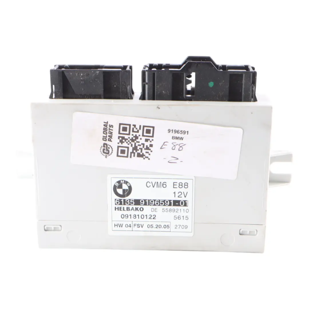 BMW E88 Cabrio Cabrio Tetto apribile Modulo ECU CVM6 - SKU 9196591 - Numero di parte 9196591