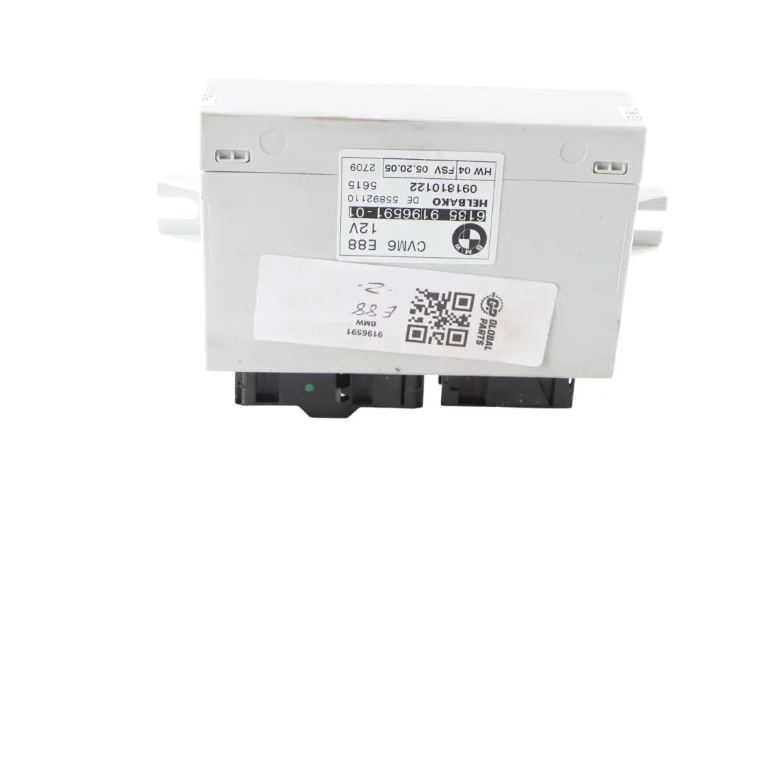 BMW E88 Cabrio Techo plegable Módulo ECU CVM6 - SKU 9196591 - Número de pieza 9196591