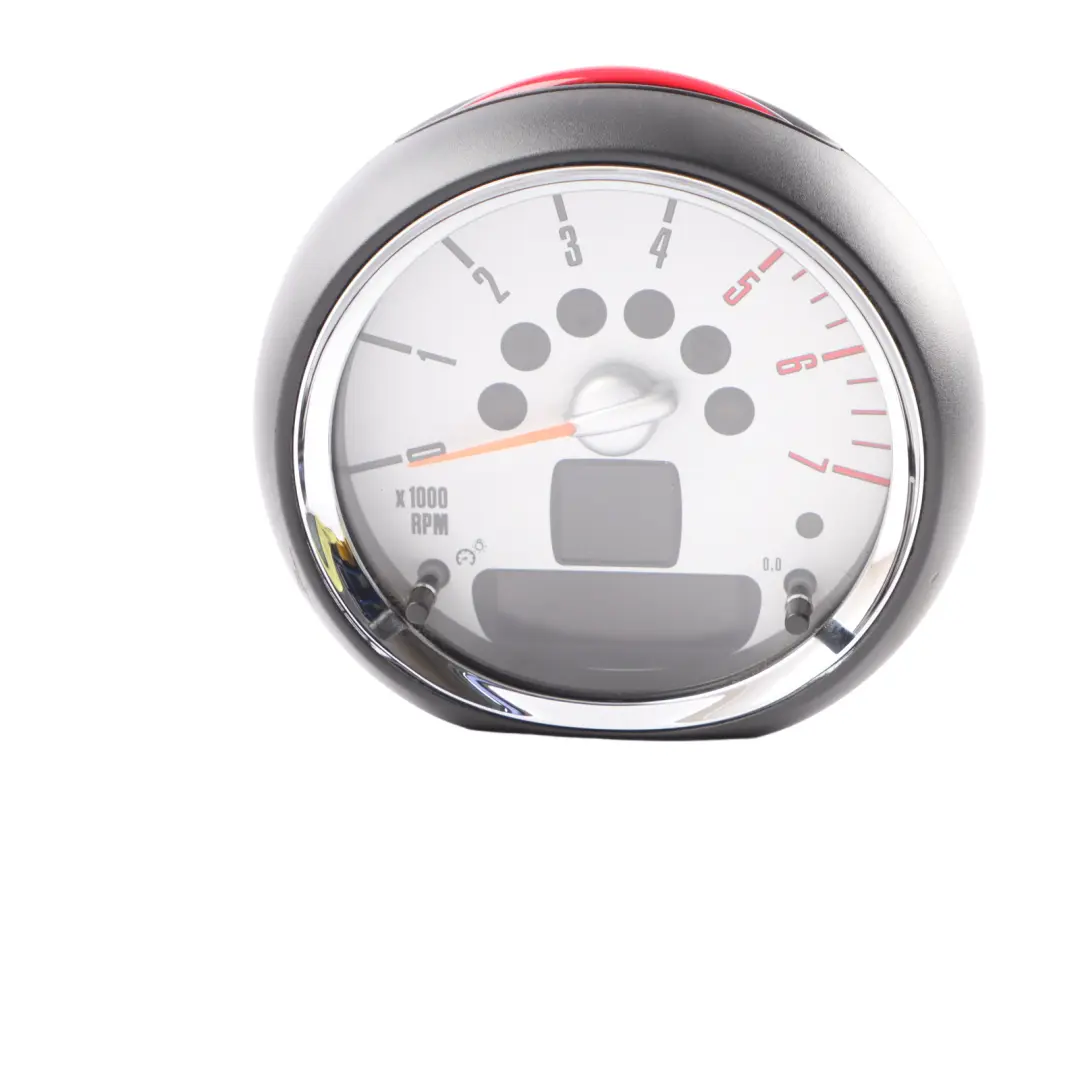 Tacómetro Cuentarrevoluciones Reloj Cromo para Mini R60 con número de pieza 9243878 Mini R60 Tacómetro Cuentarrevoluciones Reloj Cromo - SKU 9243878 - Número de pieza 9243878