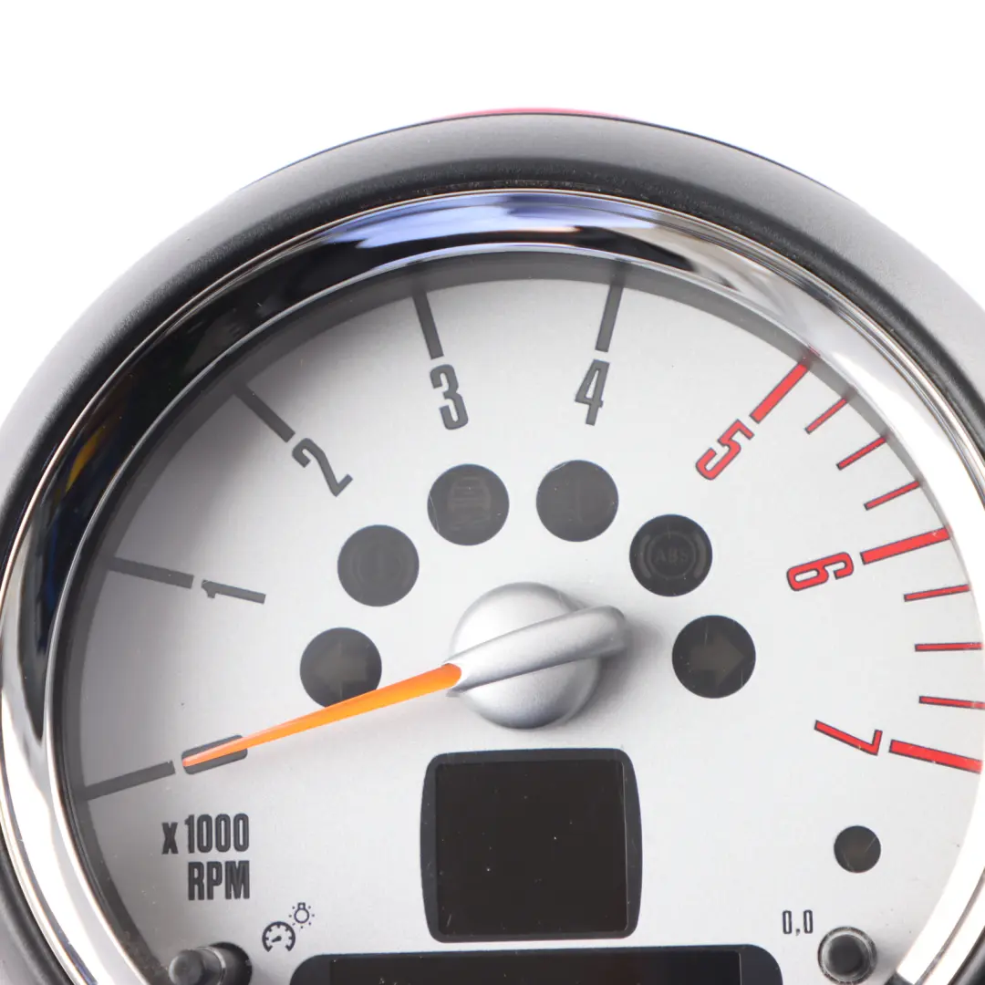 Tacómetro Cuentarrevoluciones Reloj Cromo para Mini R60 con número de pieza 9243878 Mini R60 Tacómetro Cuentarrevoluciones Reloj Cromo - SKU 9243878 - Número de pieza 9243878