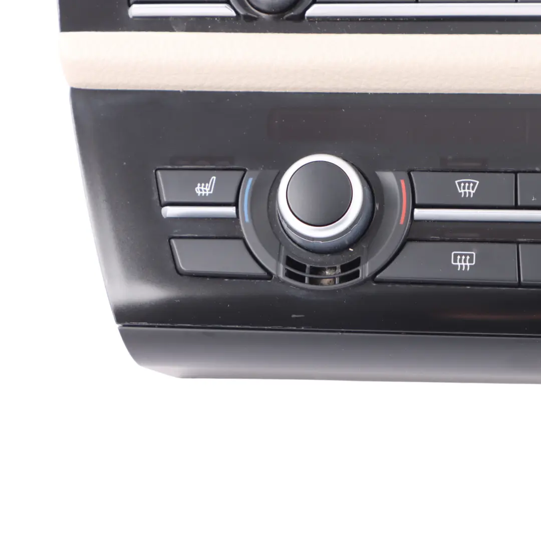 Radio Aria Condizionata A/C Pannello Interruttori Beige per BMW F10 F11 con numero di parte 9249708 BMW F10 F11 Radio Aria Condizionata A/C Pannello Interruttori Beige - SKU 9249708-1 - Numero di parte 9249708