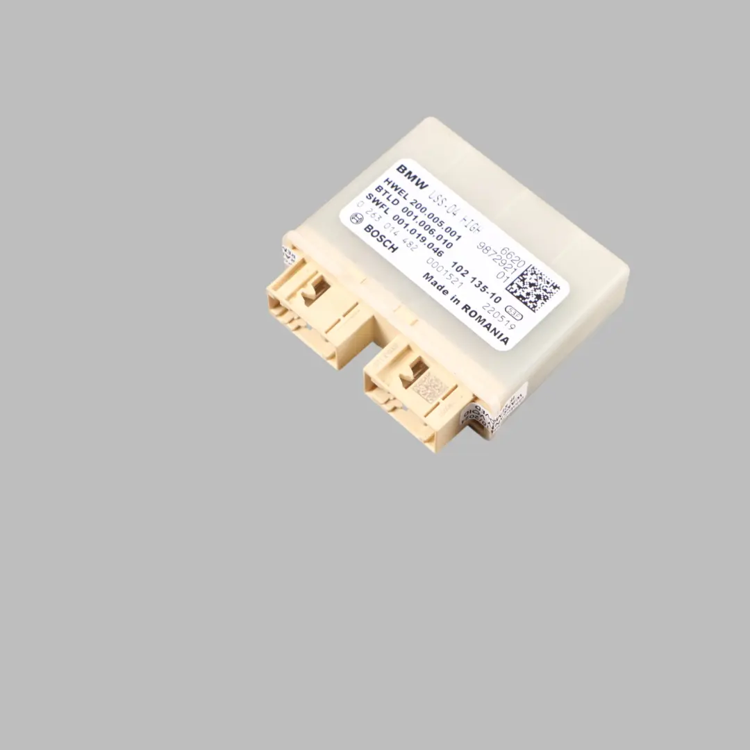 Parking Distance Ultrasonic Sensor Control Module Unit to BMW F40 F92 G20 with Part number 9258589 BMW F40 F92 G20 Parking Distance Ultrasonic Sensor Control Module Unit - SKU 9258589 - Part number 9258589