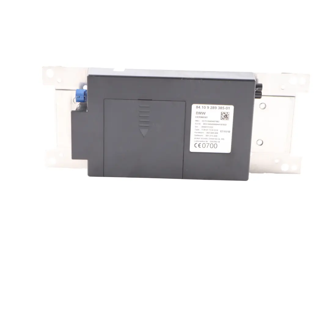 BMW F10 F34 GT Module Télématique Bluetooth Pour De Commande Télématique - SKU 9289385 - Numéro de pièce 9289385