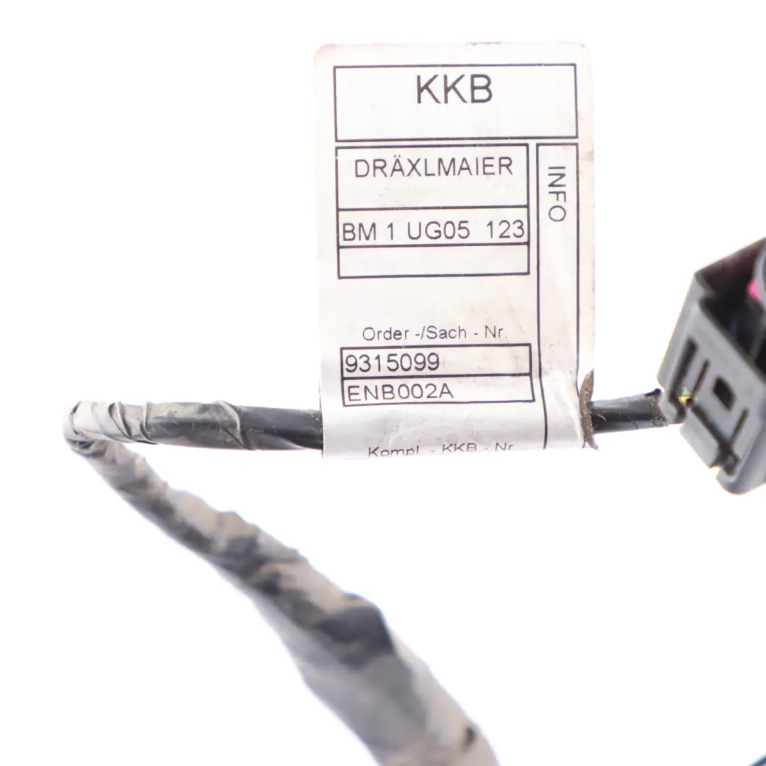 BMW X3 F25 X4 F26 PDC Parking Distance Control Sensor Harness Loom Cable - SKU 9315099 - Part number 9315099