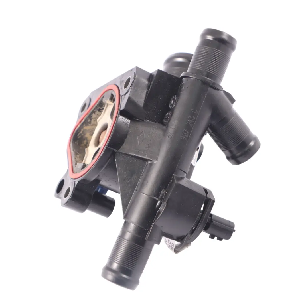 Carcasa del termostato del refrigerante 4H2Q8592BG para Opel Vivaro A con número de pieza 93198646 Opel Vivaro A Carcasa del termostato del refrigerante 4H2Q8592BG - SKU 93198646 - Número de pieza 93198646