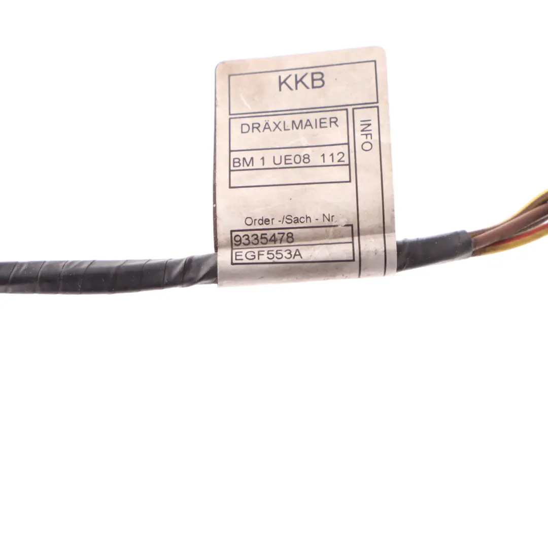 BMW X4 F26 Front PDC Parking Distance Control Sensor Harness Loom Cable - SKU 9335478 - Part number 9335478