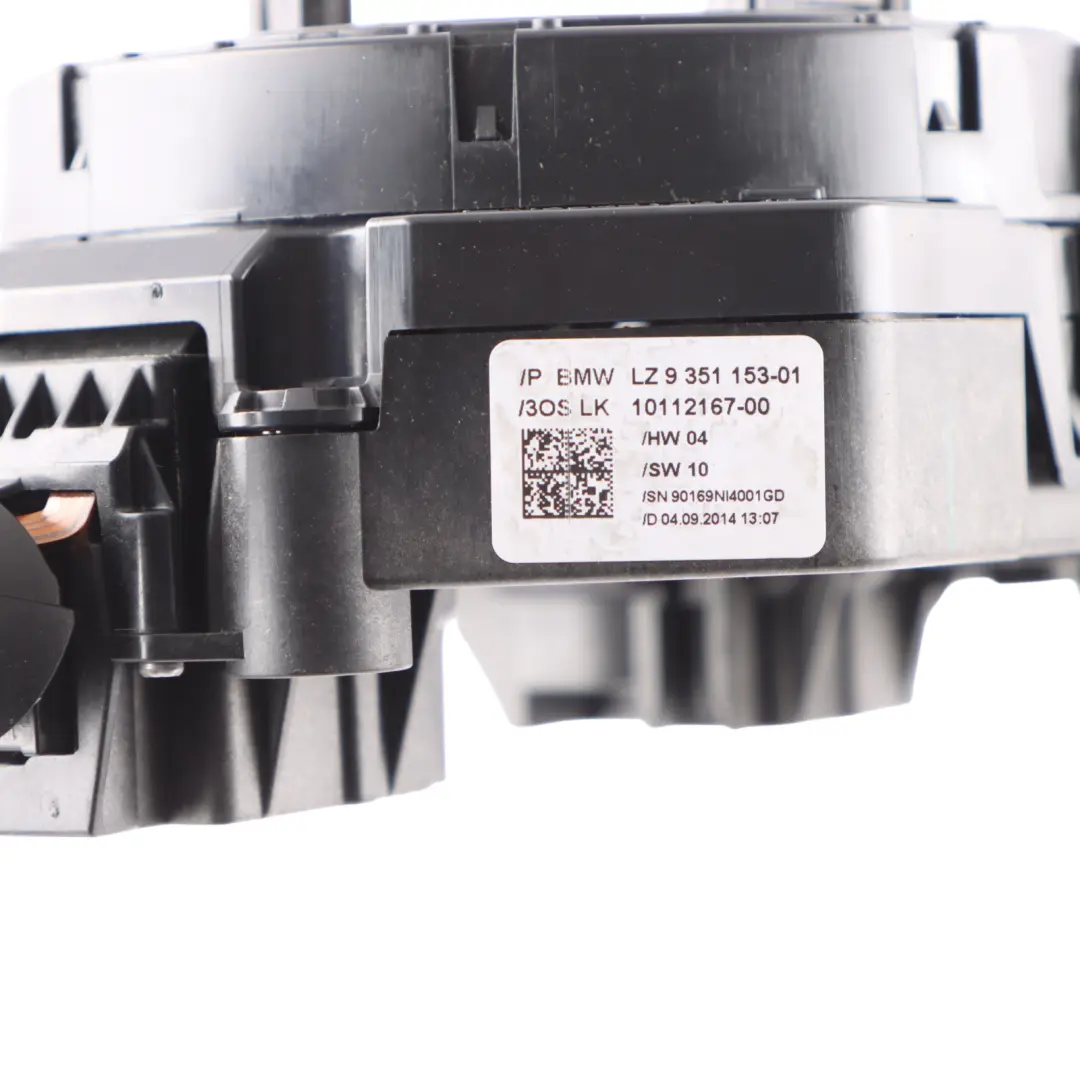 BMW F20 F21 Grupo Interruptores Columna Dirección Limpiaparabrisas Squib - SKU 9351153 - Número de pieza 9351153