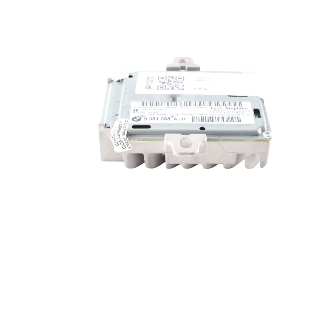  Audio Amplifier BMW F20 F21 F22 Harman Kardon Active Sound Design Unit - SKU 9381088 - Part number 9381088