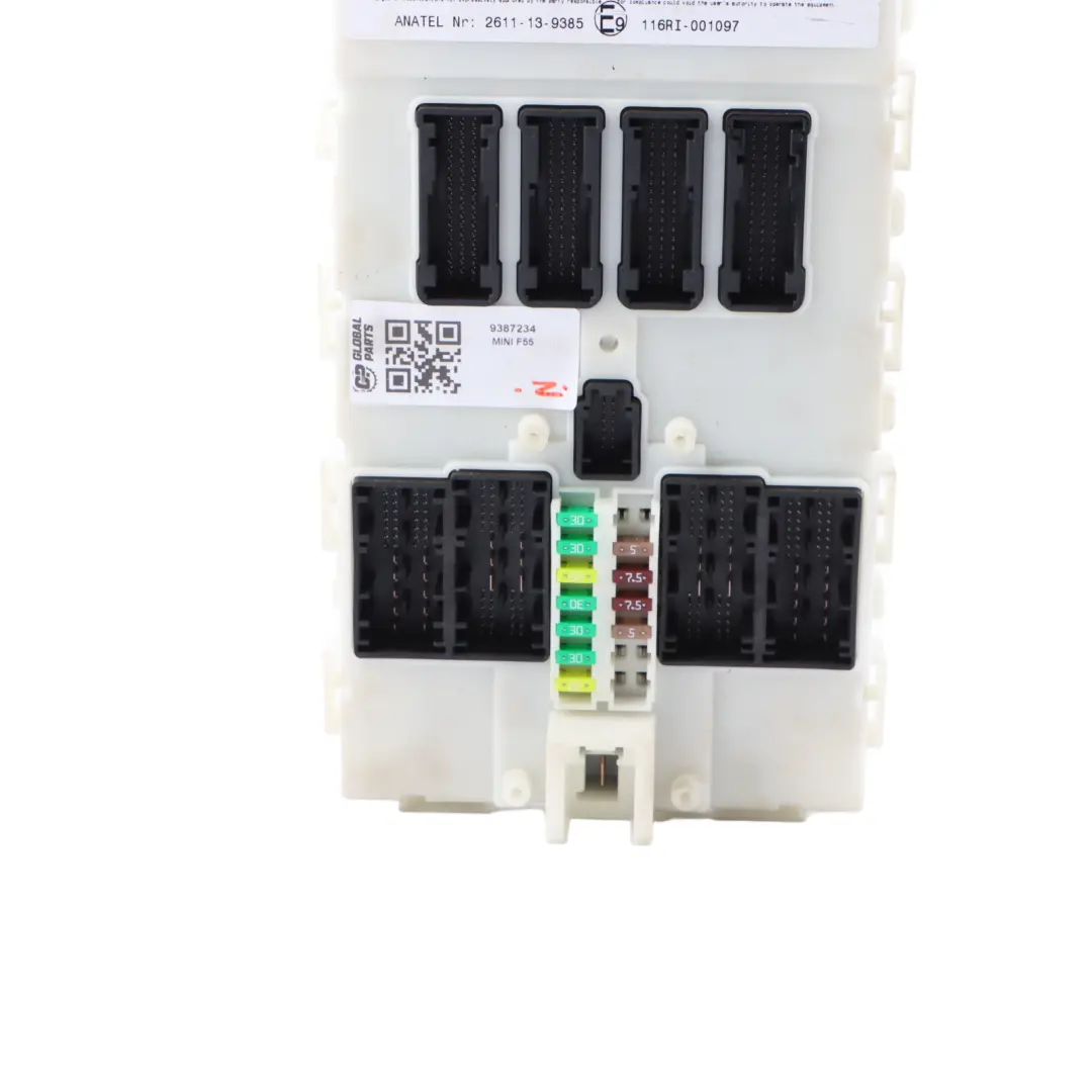 Fuse Box Front Body Control Module ECU BCM Unit to Mini F55 with Part number 9387234 Mini F55 Fuse Box Front Body Control Module ECU BCM Unit - SKU 9387234 - Part number 9387234