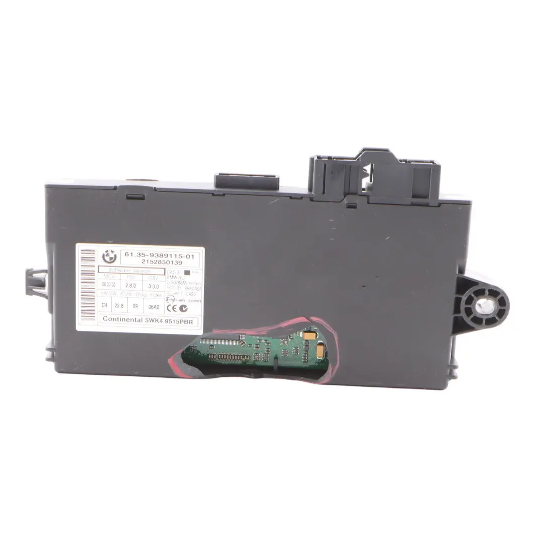 Mini Countryman R60 CAS3 Body Control Unit Key Reading Module BCM - SKU 9389115-1 - Part number 9389115
