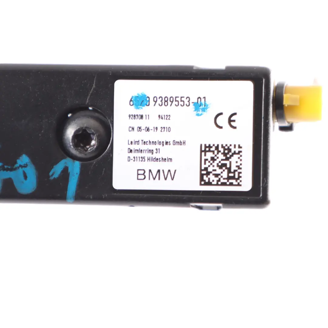 Antena Amplificador DAB Booster Sistema para BMW X3 G01 con número de pieza 9389553 BMW X3 G01 Antena Amplificador DAB Booster Sistema - SKU 9389553 - Número de pieza 9389553