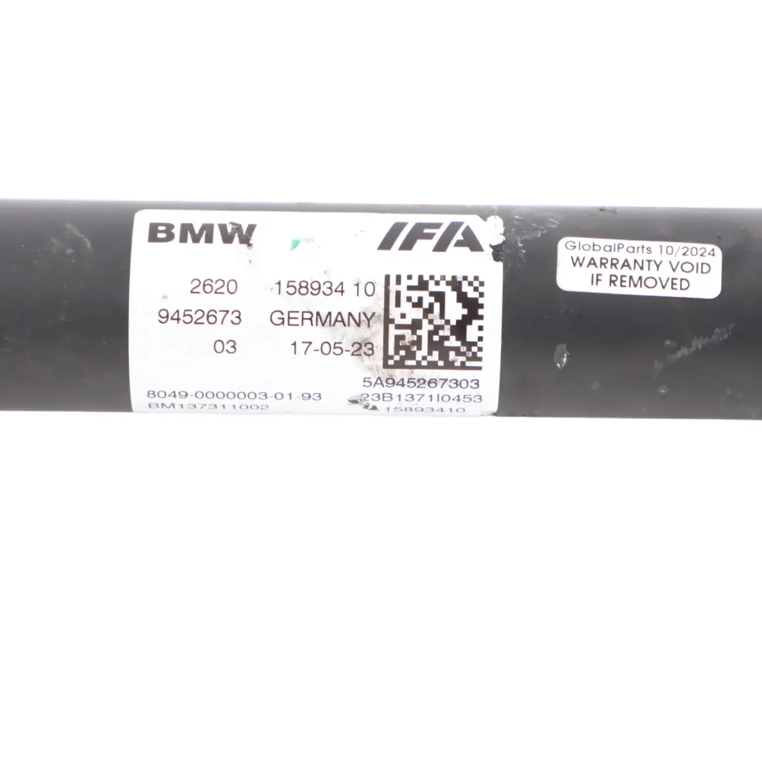 Prop Shaft Front Axle Final Propshaft xDrive 808,4MM to BMW G10 G30 Drive with Part number 9452673 BMW G10 G30 Drive Prop Shaft Front Axle Final Propshaft xDrive 808,4MM - SKU 9452673 - Part number 9452673