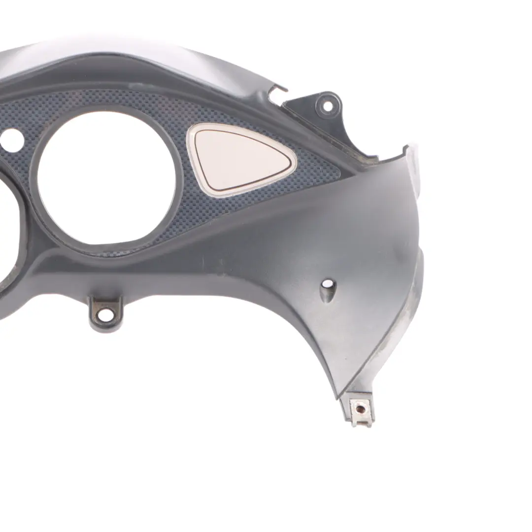 SV650 Fairing Trim Panel Instrument Cluster Surround 94630-19F00-000 to Suzuki with Part number 9463019F00000 Suzuki SV650 Fairing Trim Panel Instrument Cluster Surround 94630-19F00-000 - SKU 9463019F00000 - Part number 9463019F00000