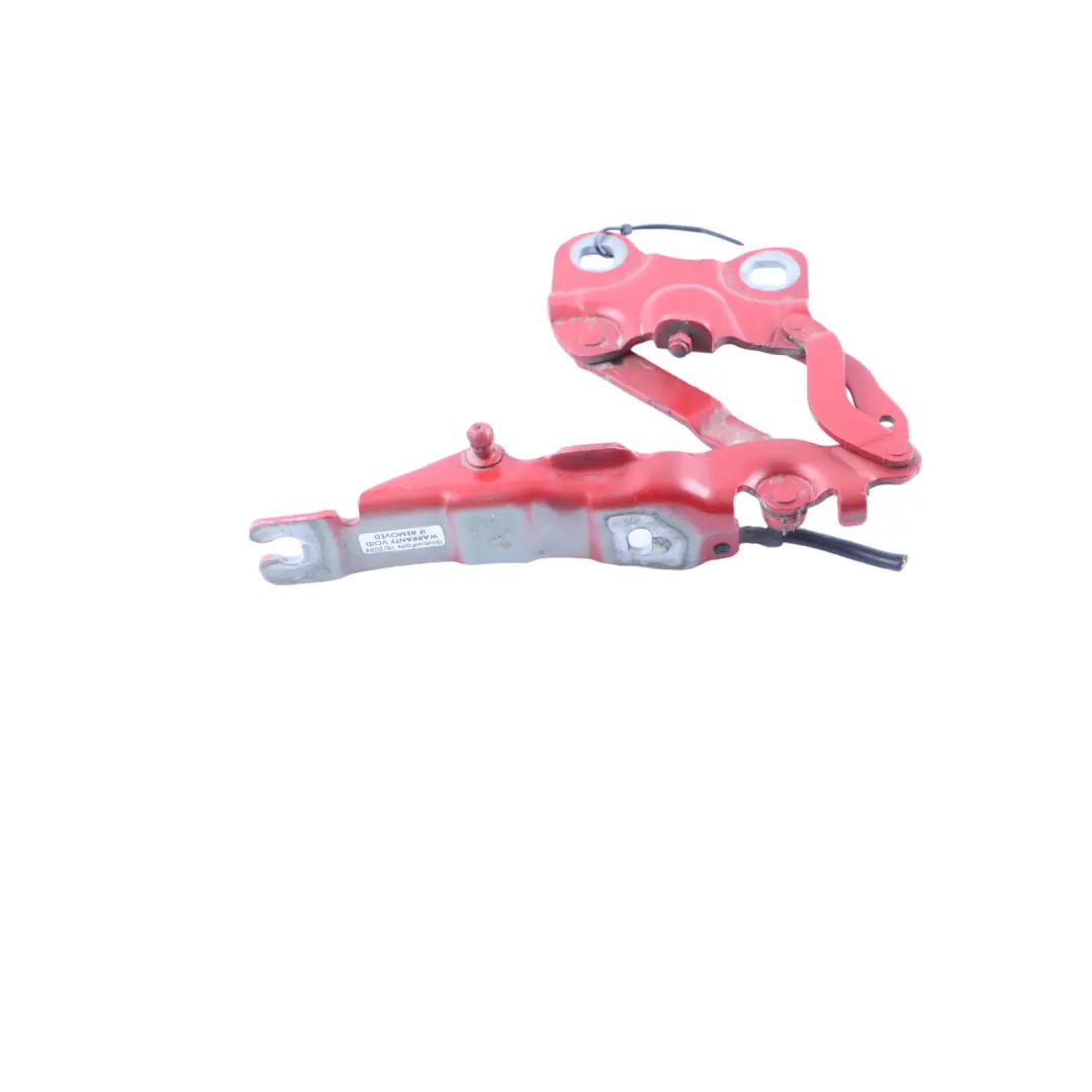 Zawias Maski Silnika Prawa Strona Czerwony do Mini Countryman R60 o numerze 9801570 Mini Countryman R60 Zawias Maski Silnika Prawa Strona Czerwony - SKU 9801570-BRMII - Numer Części 9801570