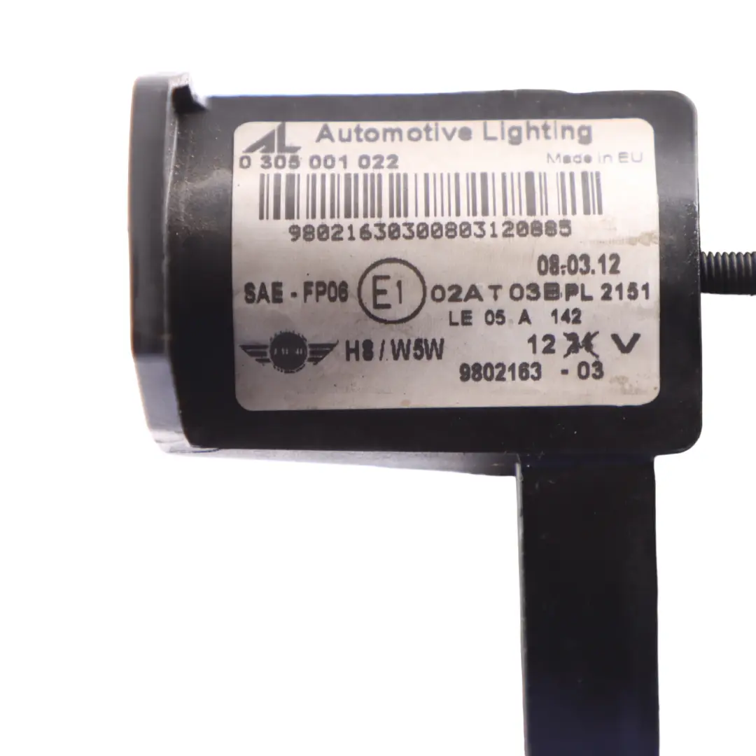 Halogen Lampa Przeciwmgielna Przód do Mini R60 R61 o numerze 9802163 Mini R60 R61 Halogen Lampa Przeciwmgielna Przód - SKU 9802163-1 - Numer Części 9802163