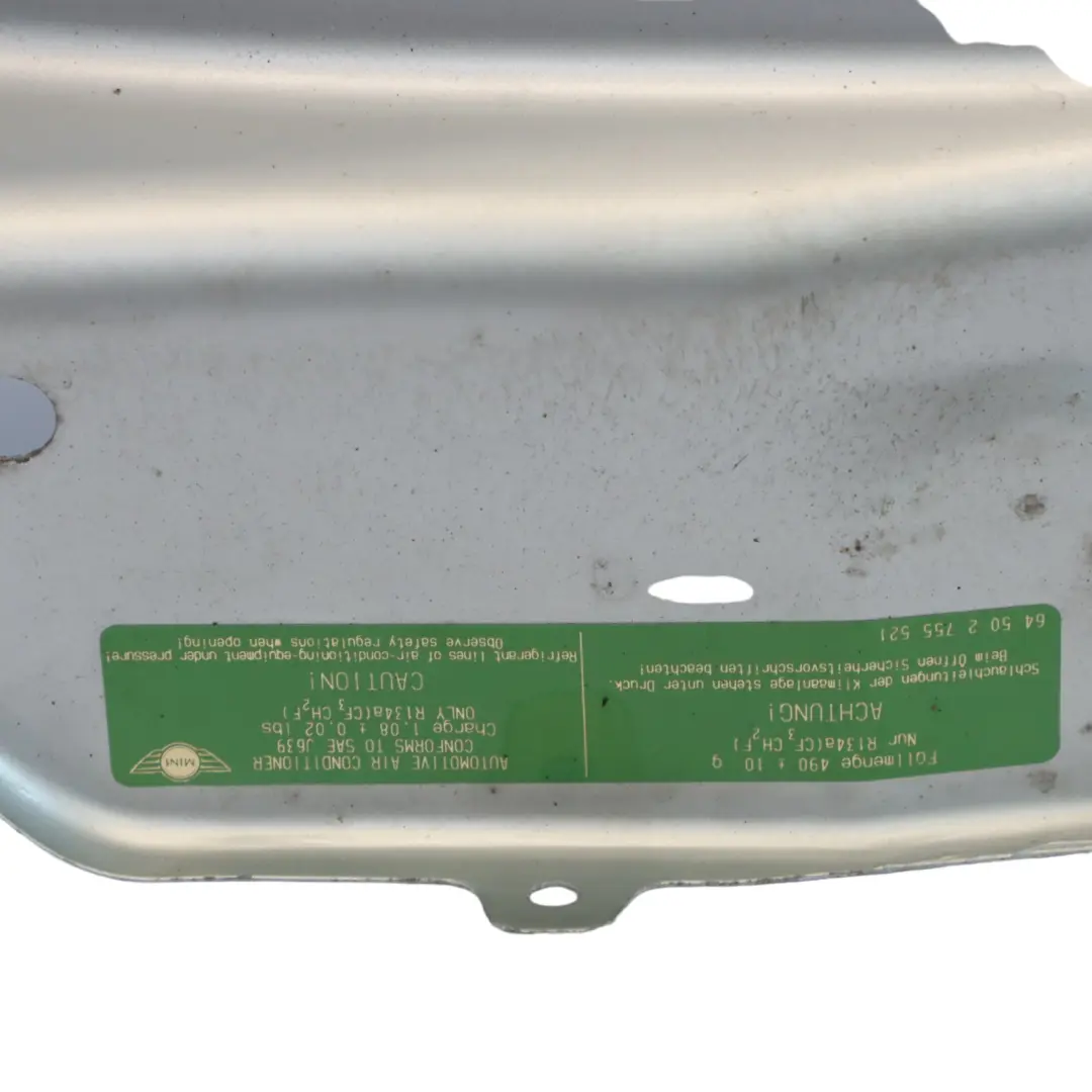 Seitenverkleidung Kotflügel vorne rechts Crystal Silver - B12 für Mini R60 R61 mit Teilenummer 9805644 Mini R60 R61 Seitenverkleidung Kotflügel vorne rechts Crystal Silver - B12 - SKU 9805644-CRS2 - Teilenummer 9805644