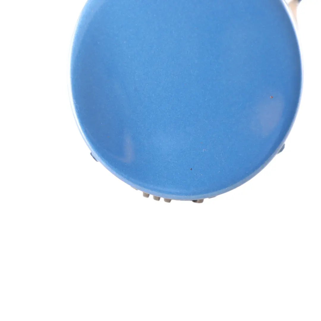 Flap Towing Eye Rear Bumper Blue Metallic B14 to Mini Countryman R60 Cover with Part number 9805943 Mini Countryman R60 Cover Flap Towing Eye Rear Bumper Blue Metallic B14 - SKU 9805943-TBM - Part number 9805943