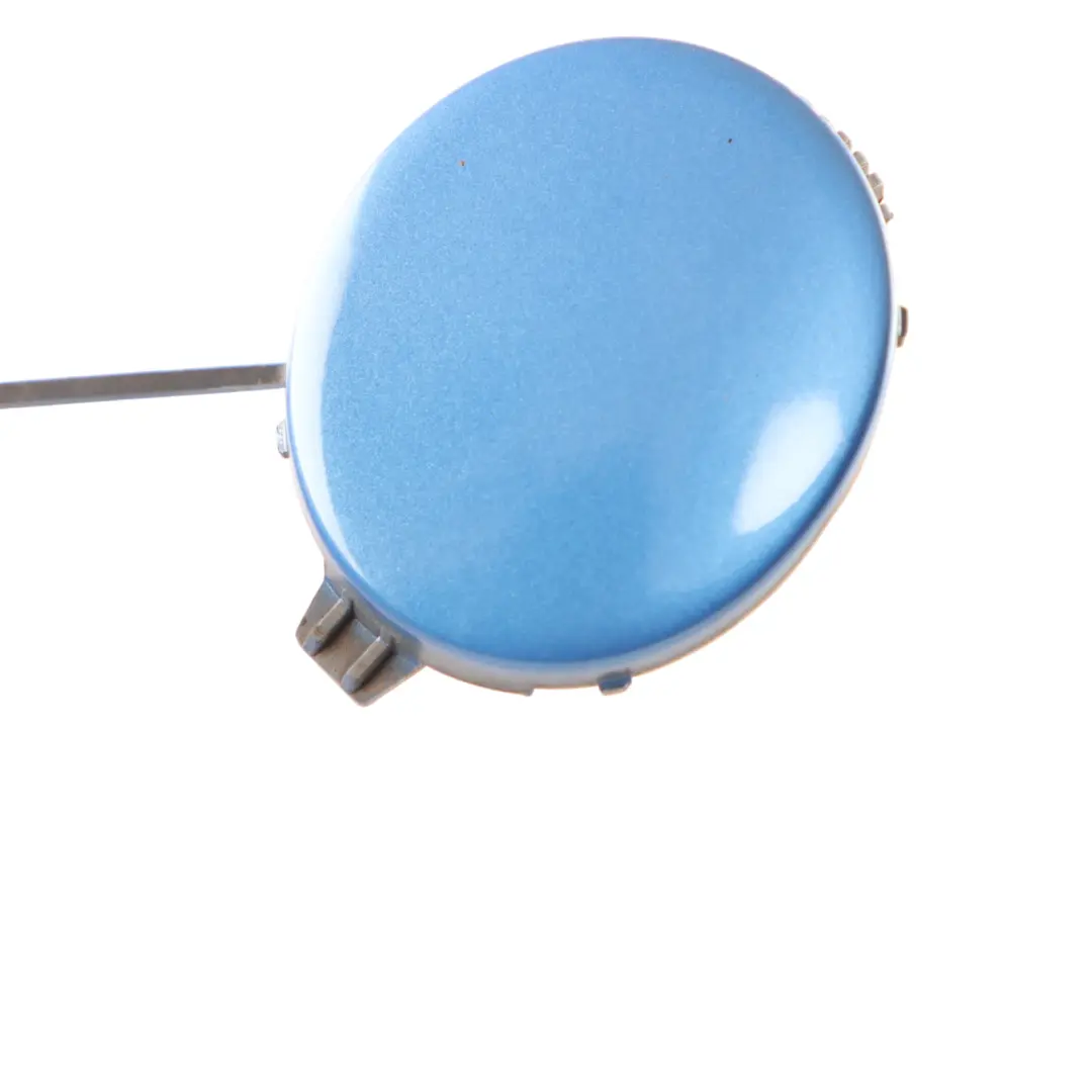 Flap Towing Eye Rear Bumper Blue Metallic B14 to Mini Countryman R60 Cover with Part number 9805943 Mini Countryman R60 Cover Flap Towing Eye Rear Bumper Blue Metallic B14 - SKU 9805943-TBM - Part number 9805943