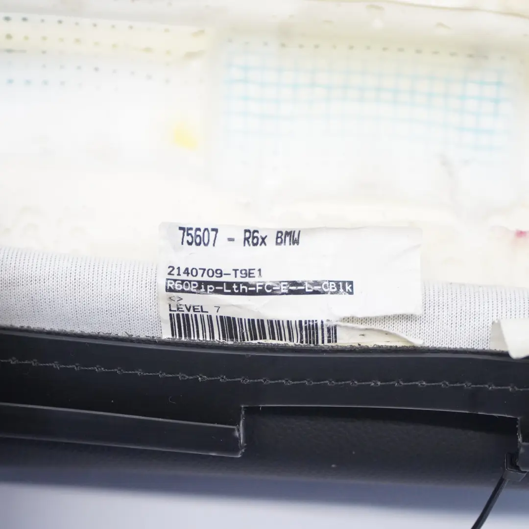 Mini R60 Siedzisko Siedzenie Lewy Przód Skóra Czarna - SKU 9806607-1 - Numer Części 9806607