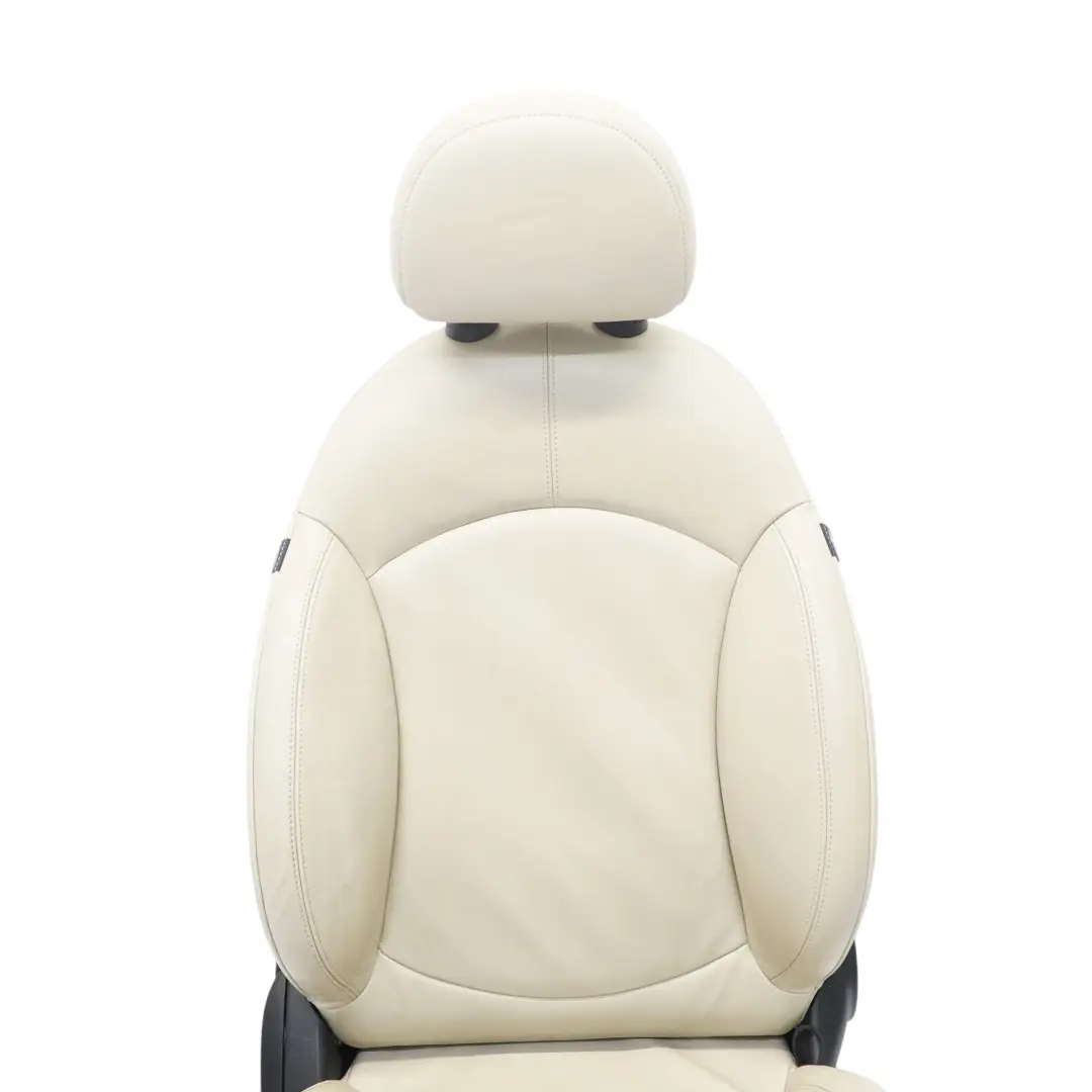  Front Seat Mini Cooper R60 Sport Heated Right O/S Leather Gravity Polar Beige - SKU 9806614-1 - Part number 9806614