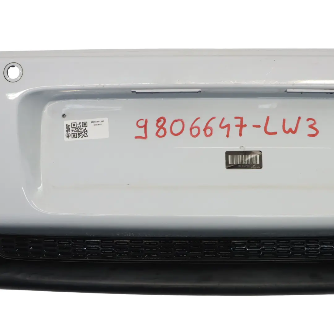 Mini Countryman R60 Cooper S Hintere Stoßstange PDC Light White Weiss - B15 - SKU 9806647-LW3 - Teilenummer 9806647