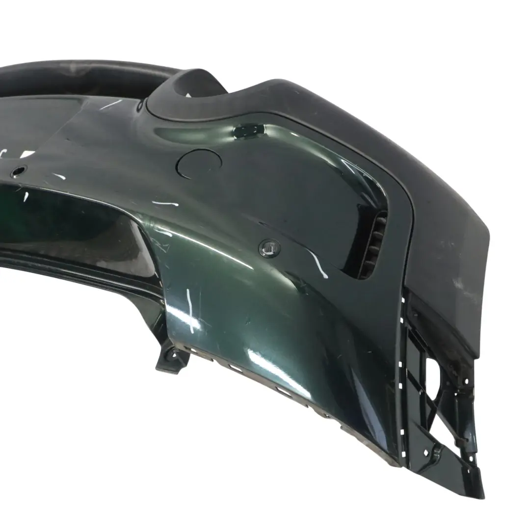 Bumper Cooper S PDC Oxford Green Metallic - B26 to Mini Countryman R60 Rear with Part number 9806647 Mini Countryman R60 Rear Bumper Cooper S PDC Oxford Green Metallic - B26 - SKU 9806647-OXF - Part number 9806647