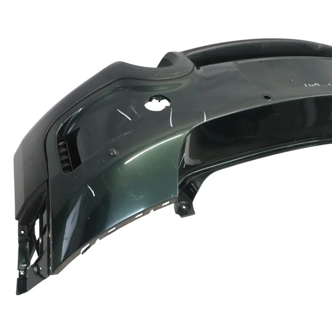 Bumper Cooper S PDC Oxford Green Metallic - B26 to Mini Countryman R60 Rear with Part number 9806647 Mini Countryman R60 Rear Bumper Cooper S PDC Oxford Green Metallic - B26 - SKU 9806647-OXF - Part number 9806647
