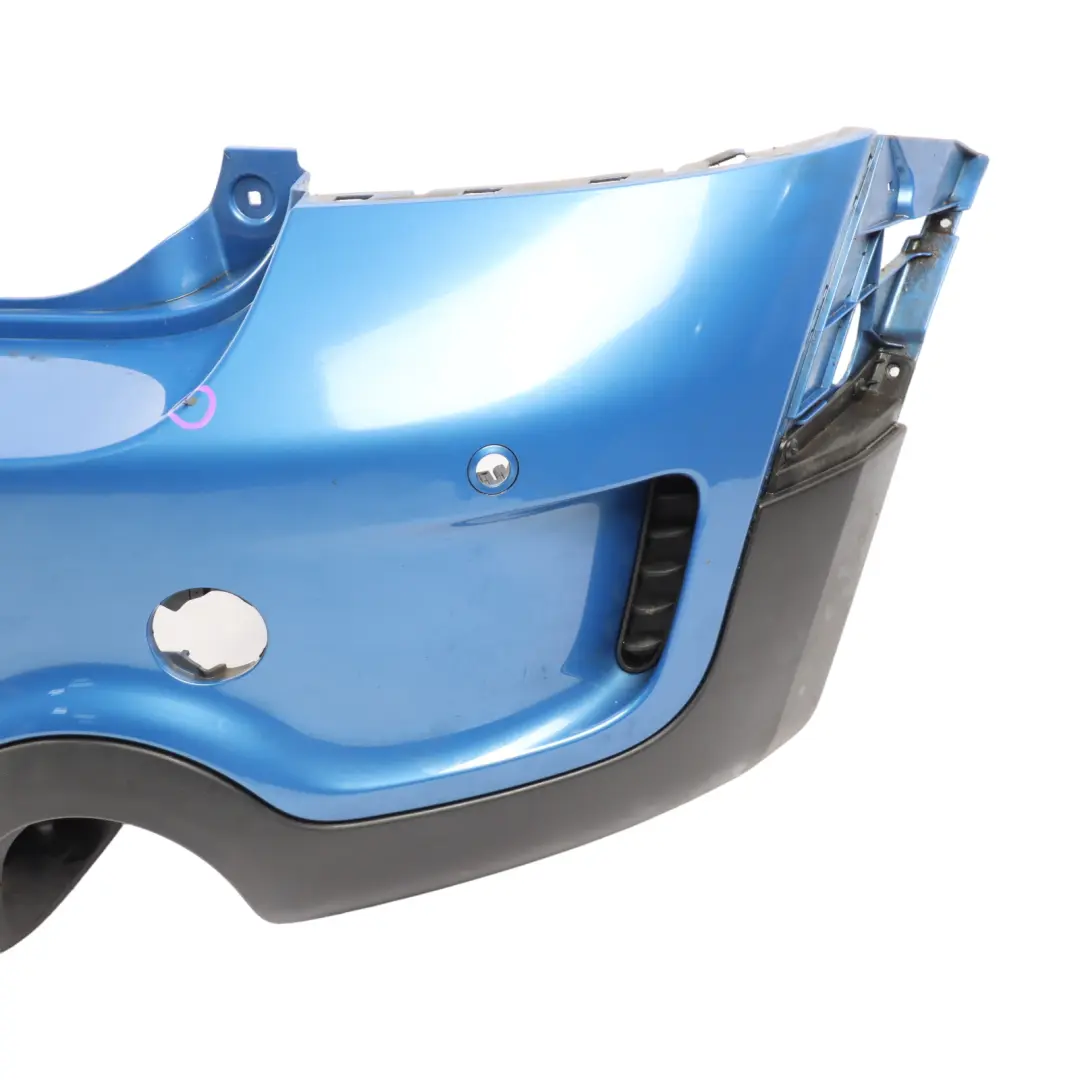 Bumper Cooper S PDC True Blue Metallic - B14 to Mini Countryman R60 Rear with Part number 9806647 Mini Countryman R60 Rear Bumper Cooper S PDC True Blue Metallic - B14 - SKU 9806647-TBM1 - Part number 9806647