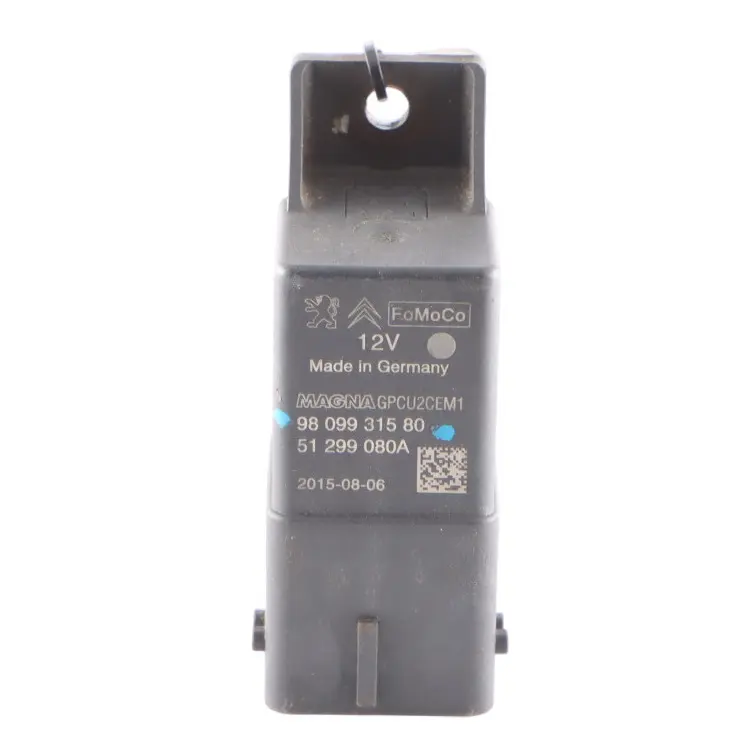  Citroen Peugeot Ford Diesel 8-Pin Glow Plug Relay 12V Módulo - SKU 9809931580 - Número de pieza 9809931580