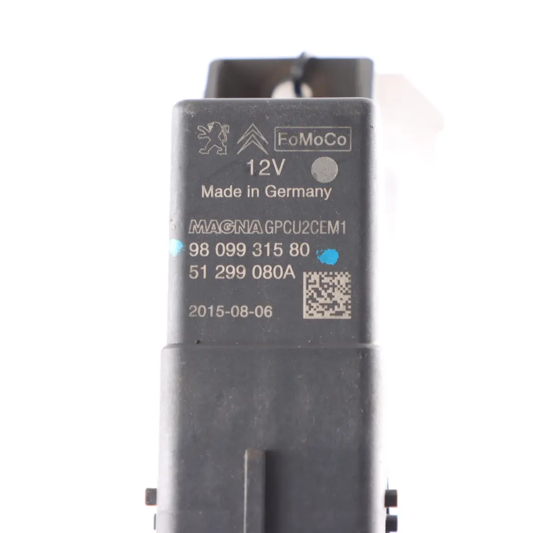  Citroen Peugeot Ford Diesel 8-Pin Glow Plug Relay 12V Módulo - SKU 9809931580 - Número de pieza 9809931580