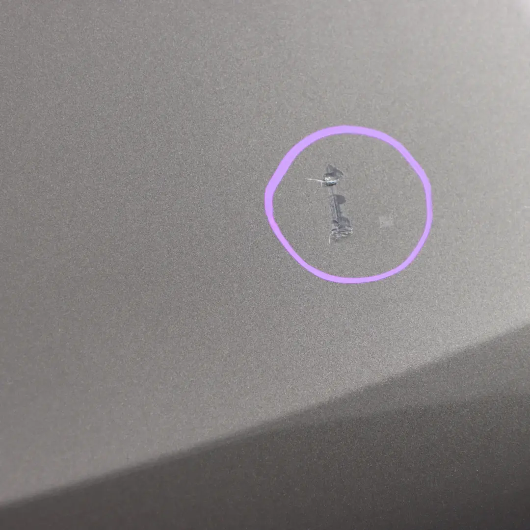 Spoiler Mini R60 Tailgate Boot Lid Trim Panel Royal Grey Metallic - A48 to Rear with Part number 9811626 Rear Spoiler Mini R60 Tailgate Boot Lid Trim Panel Royal Grey Metallic - A48 - SKU 9811626-ROG - Part number 9811626