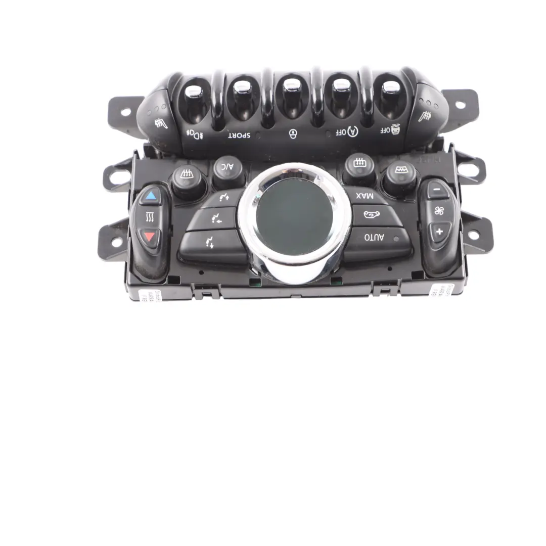 Conditioning Heater Control Unit Switch to Mini Cooper R60 R61 Automatic Air with Part number 9812027 Mini Cooper R60 R61 Automatic Air Conditioning Heater Control Unit Switch - SKU 9812027-12 - Part number 9812027