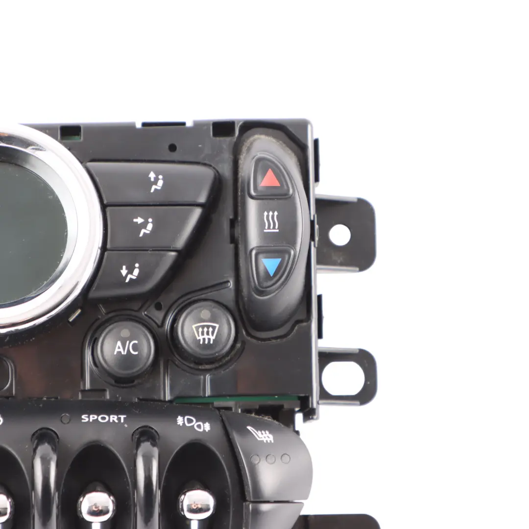 Aire Acondicionado Automático Calentador Unidad Interruptor para Mini Cooper R60 R61 con número de pieza 9812027 Mini Cooper R60 R61 Aire Acondicionado Automático Calentador Unidad Interruptor - SKU 9812027-12 - Número de pieza 9812027