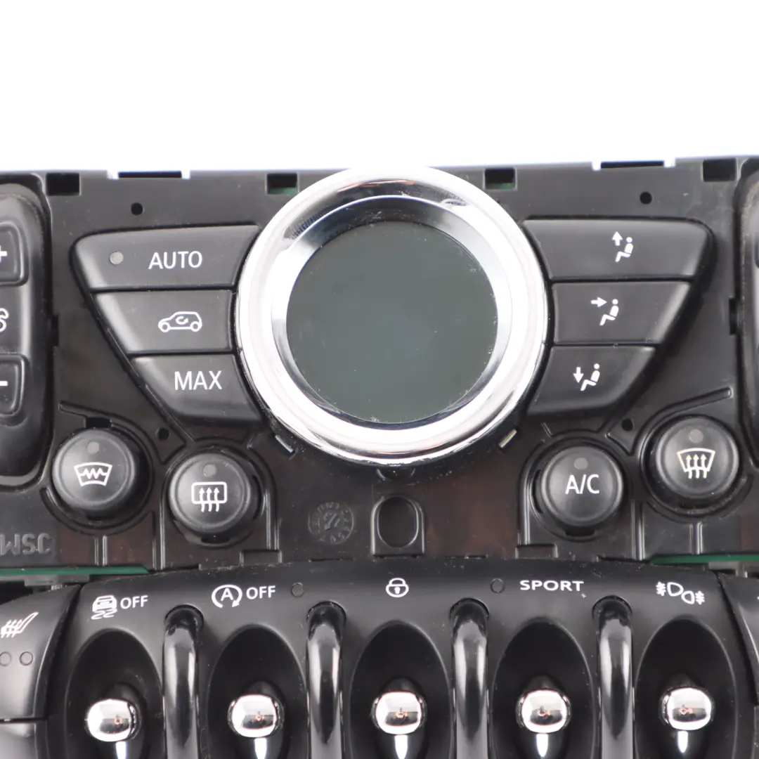 Aire Acondicionado Automático Calentador Unidad Interruptor para Mini Cooper R60 R61 con número de pieza 9812027 Mini Cooper R60 R61 Aire Acondicionado Automático Calentador Unidad Interruptor - SKU 9812027-12 - Número de pieza 9812027