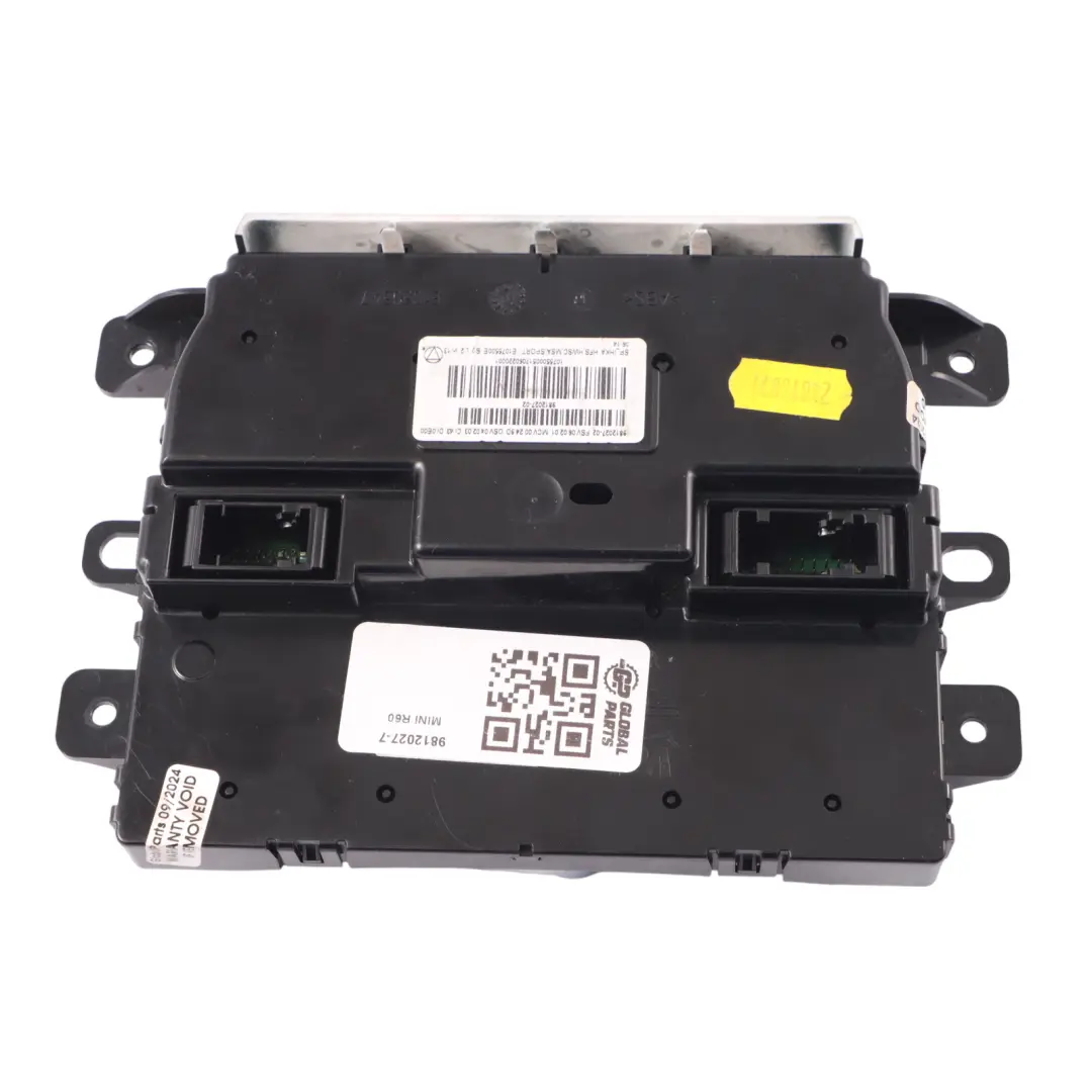 Aire acondicionado automático Mini R60 R61 Calentador Unidad Control Calentado para con número de pieza 9812027 Aire acondicionado automático Mini R60 R61 Calentador Unidad Control Calentado - SKU 9812027-7 - Número de pieza 9812027