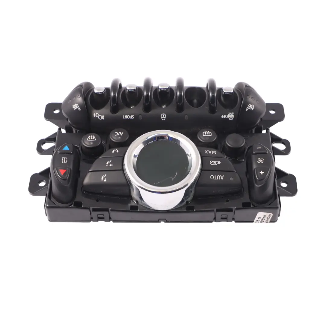  Climatisation Automatique Mini R60 R61 Chauffage Unité Contrôle Panneau Chauffé - SKU 9812027-7 - Numéro de pièce 9812027