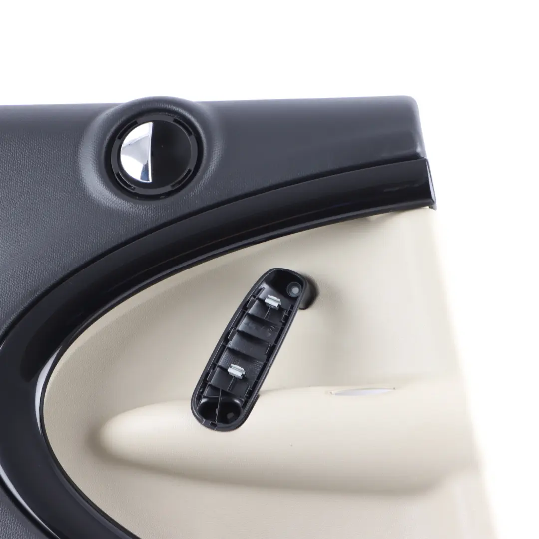 Left N/S Door Card Trim Panel Black Beige to Mini Countryman R60 Rear with Part number 9812151 Mini Countryman R60 Rear Left N/S Door Card Trim Panel Black Beige - SKU 9812151 - Part number 9812151