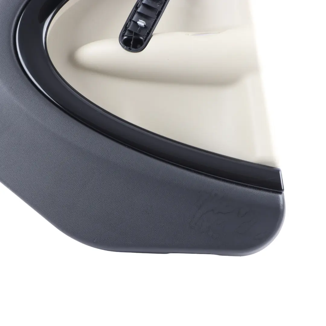 Left N/S Door Card Trim Panel Black Beige to Mini Countryman R60 Rear with Part number 9812151 Mini Countryman R60 Rear Left N/S Door Card Trim Panel Black Beige - SKU 9812151 - Part number 9812151