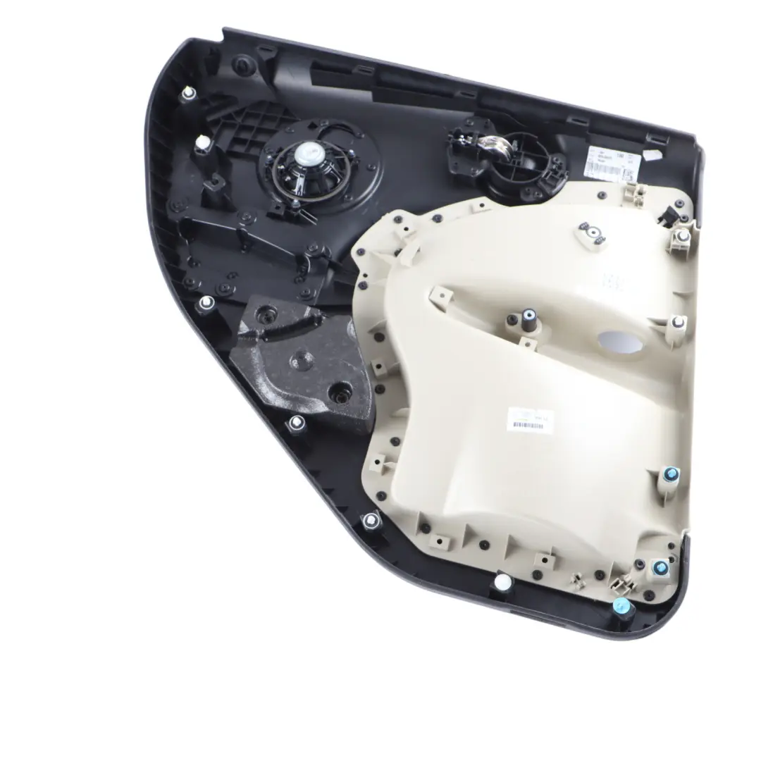 Right O/S Door Card Trim Panel Black Beige to Mini Countryman R60 Rear with Part number 9812152 Mini Countryman R60 Rear Right O/S Door Card Trim Panel Black Beige - SKU 9812152 - Part number 9812152