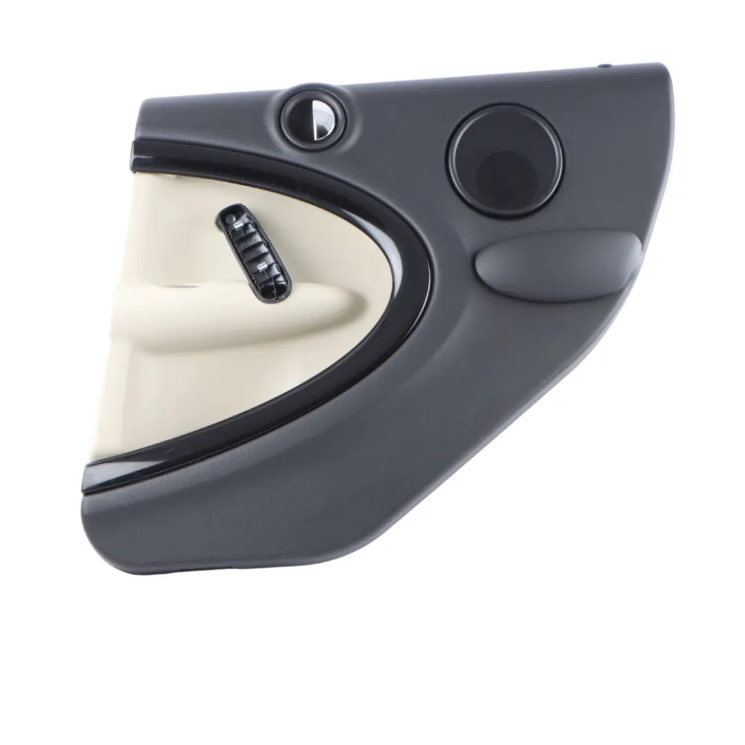 Right O/S Door Card Trim Panel Black Beige to Mini Countryman R60 Rear with Part number 9812152 Mini Countryman R60 Rear Right O/S Door Card Trim Panel Black Beige - SKU 9812152 - Part number 9812152
