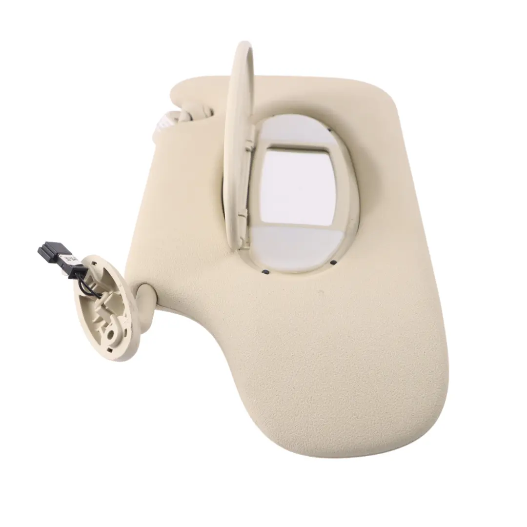 Pare soleil avec éclairage rétroviseurs beige clair gauche pour Mini R60 à propos du numéro de pièce 9812693 Mini R60 Pare soleil avec éclairage rétroviseurs beige clair gauche - SKU 9812693-3 - Numéro de pièce 9812693