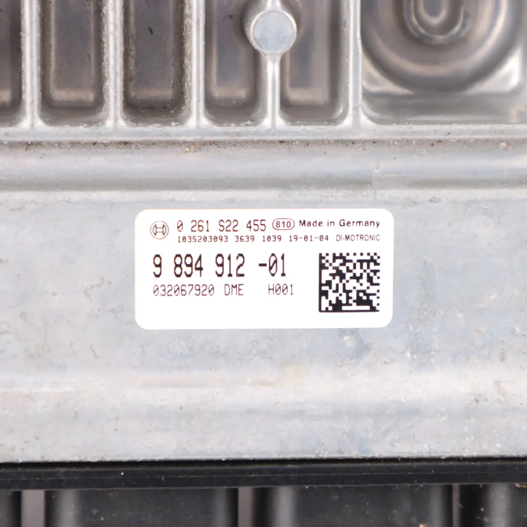 184HP Engine ECU Unit DME to BMW F20 F30 F32 LCI 120i 320i 420i Petrol B48 with Part number 9894912 BMW F20 F30 F32 LCI 120i 320i 420i Petrol B48 184HP Engine ECU Unit DME - SKU 9894912-3 - Part number 9894912