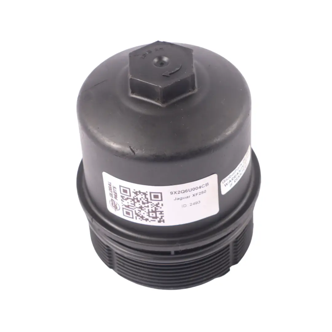 AJV6D TDV6 Diesel Tapa del filtro de aceite para Jaguar XF X250 3.0 con número de pieza JDE11366 Jaguar XF X250 3.0 AJV6D TDV6 Diesel Tapa del filtro de aceite - SKU JDE11366 - Número de pieza JDE11366