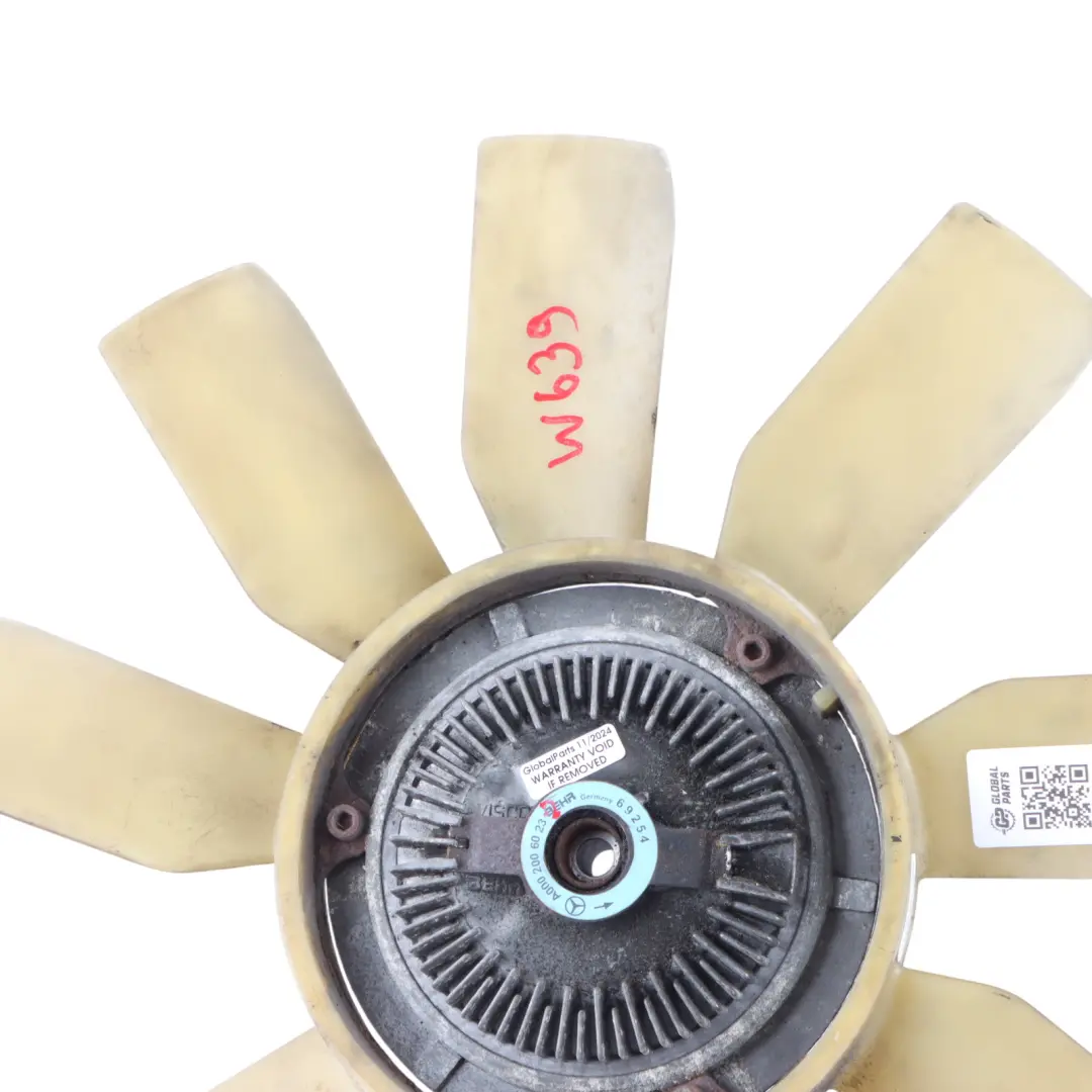Refroidissement moteur Radiateur Ventilateur pour Mercedes Vito W639 à propos du numéro de pièce A0002006323 Mercedes Vito W639 Refroidissement moteur Radiateur Ventilateur - SKU A0002006323-3 - Numéro de pièce A0002006323